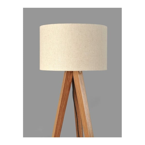Talna svetilka Tripod Beige/Walnut-image-1