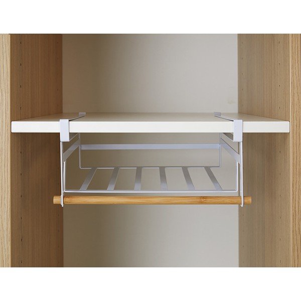 Bela Bela viseča polica za garderobo Compactor Under Shelf Basket Rail-image-1