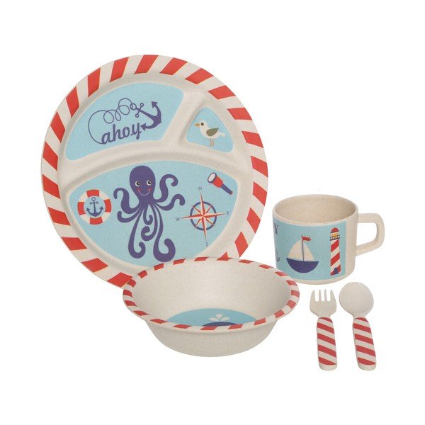 Bambusov otroški set posode 5 ks Eden – Premier Housewares
