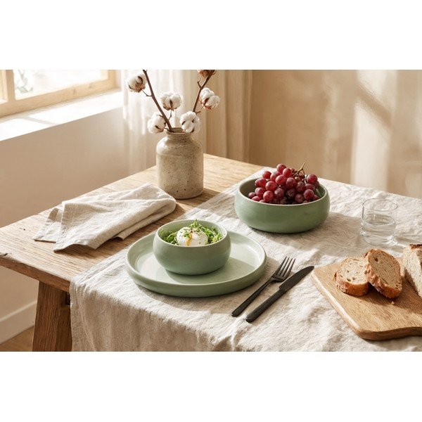 Jedilni servis 3 ks iz kamenine Aura Nomi – Bonami Selection-image-1