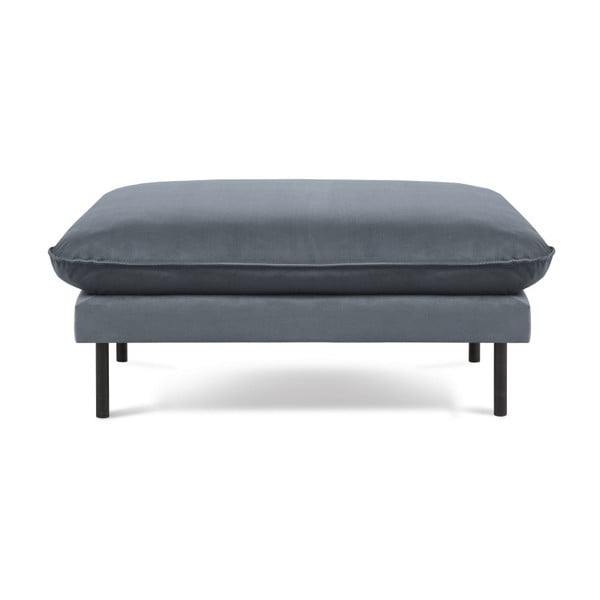 Siv žameten tabure Cosmopolitan Design Vienna, 100 x 80 cm-image-2