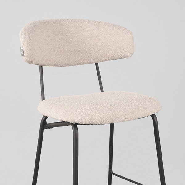 Kremno beli barski stoli v kompletu 2 ks 95 cm Zack – LABEL51-image-4