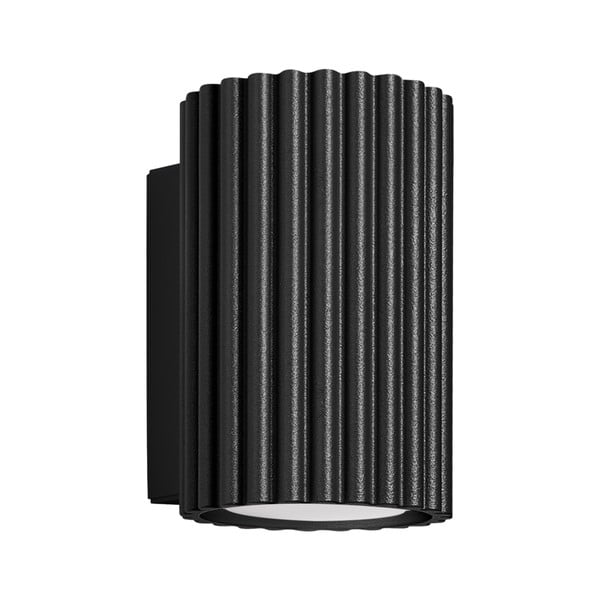 Črna stenska svetilka Gleam – Sollux
