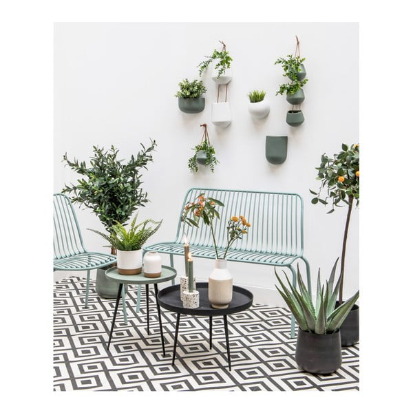 Mat belo dvojni viseči keramični lončki PT LIVING Skittle Doble-image-1