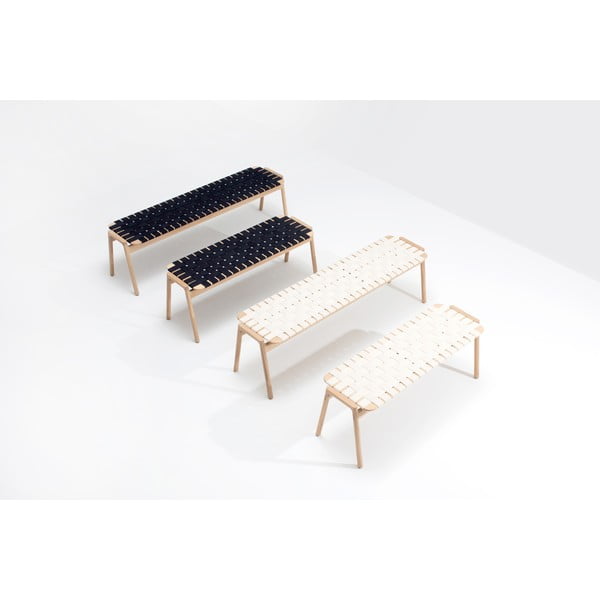 Klop bele in naravne barve Klupa - Gazzda-image-3