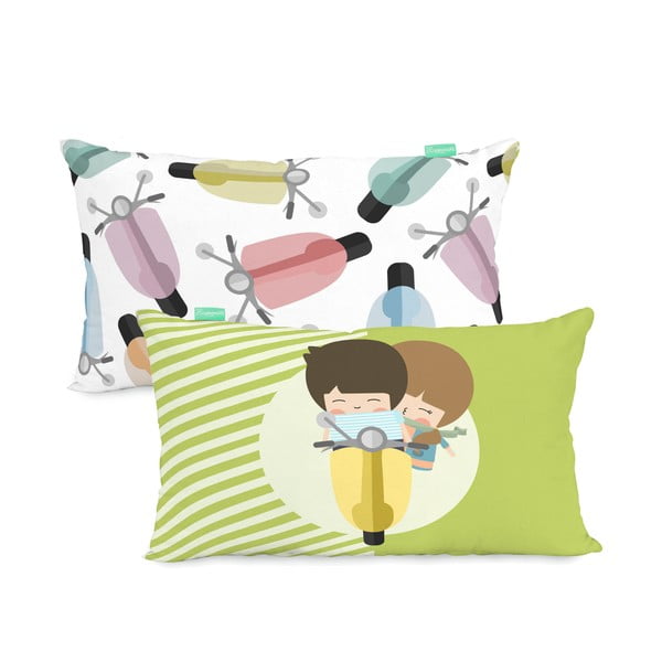 Vzglavnik iz čistega bombaža Happynois Summer Time, 50 x 30 cm-image-3