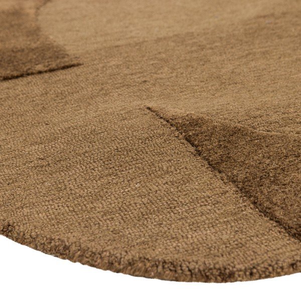 Rjava preproga iz mešanice volne 170x240 cm Livo – WOOOD-image-4