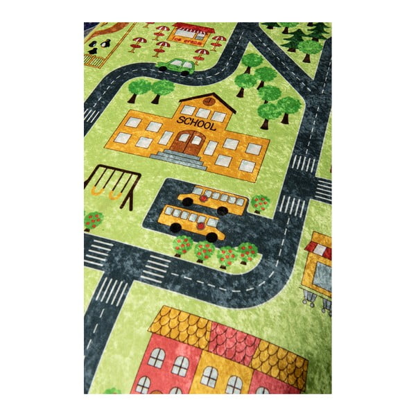 Otroška preproga Zeleno majhno mesto, 200 x 290 cm-image-3