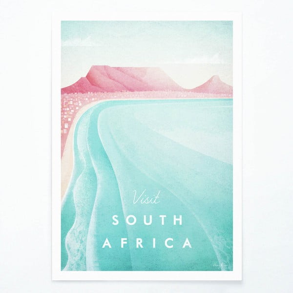 Plakat Travelposter Južna Afrika, A3