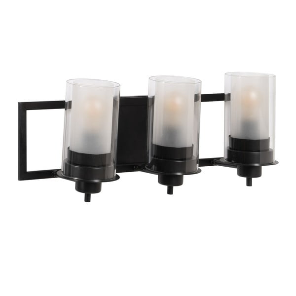 Črna/bela stenska svetilka – Ixia-image-2