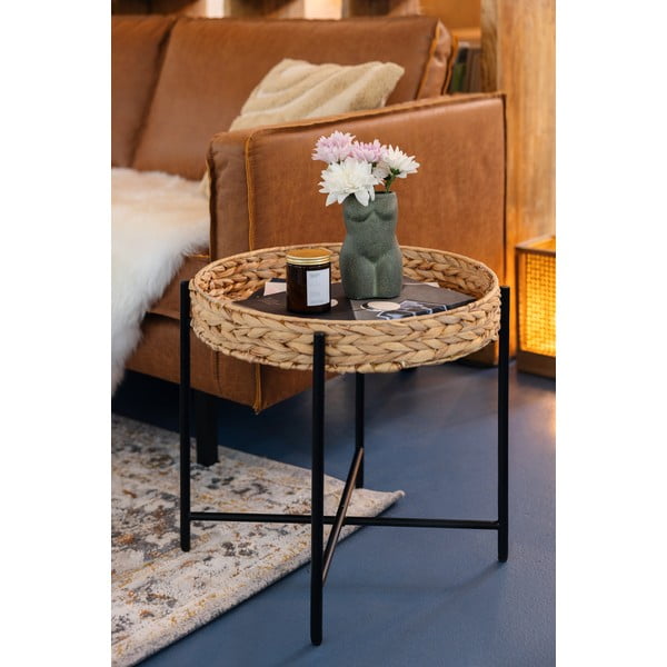 Sivo-zelena vaza Bloomingville Emeli, višina 16 cm-image-4