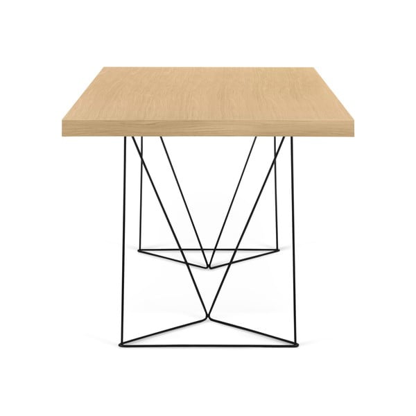 Miza s črnimi nogami TemaHome Multi, 160 x 90 cm-image-3