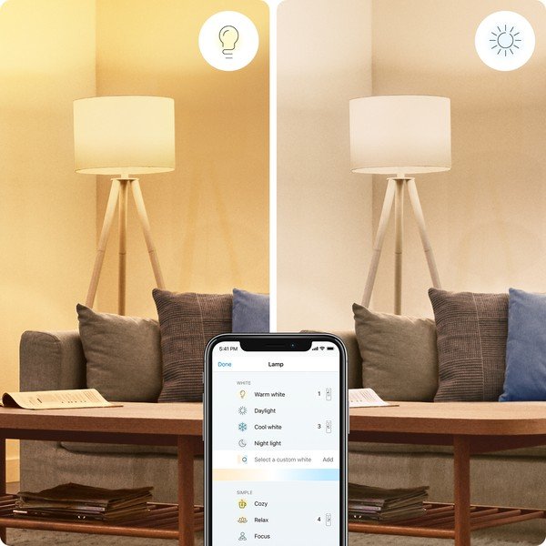 LED pametna žarnica z žarnico E27, 7 W – WiZ-image-4