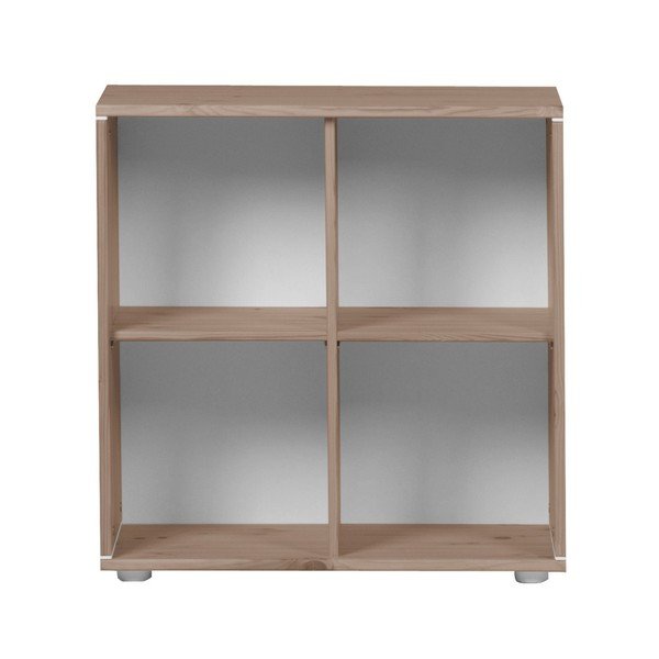 Rjava otroška polica iz borovega lesa Flexa Classic, 72 x 72 cm-image-1