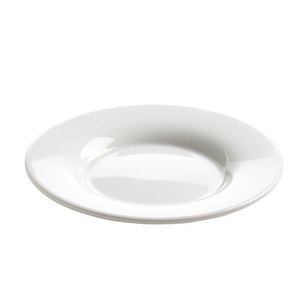 Bel porcelanast krožnik Maxwell & Williams Basic, ø 17,5 cm