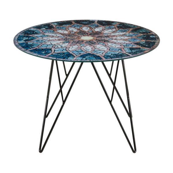 Actona Sun zložljiva miza z mozaikom-image-1