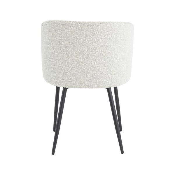 Bel oblazinjen jedilni stol Elyna – Light & Living-image-3