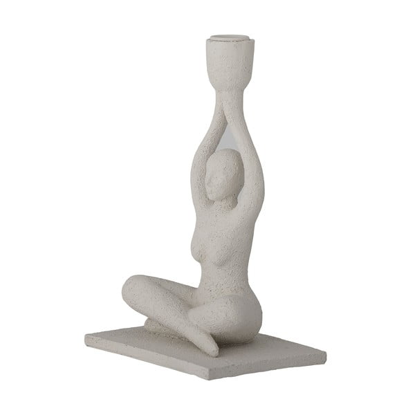 Svečnik iz poliresina Lucie - Bloomingville-image-2