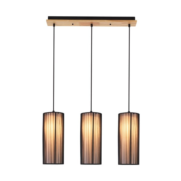 Viseča svetilka s tekstilnim senčilom Kioto – Candellux Lighting