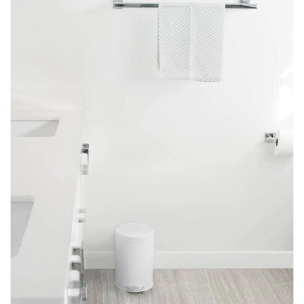 Jekleni koš za odpadke s pedalom 4,5 l - simplehuman-image-1