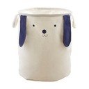 Bela tekstilna otroška škatla za shranjevanje ø 39x48 cm Mimo Dog Face – Premier Housewares
