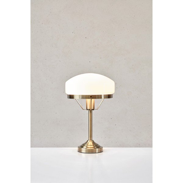 Kremno bela/medeninasta namizna svetilka (višina 39 cm) Aurelia – Markslöjd-image-4