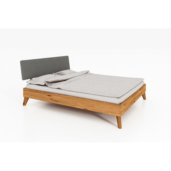 Hrastova zakonska postelja 140x200 cm Greg 3 - The Beds