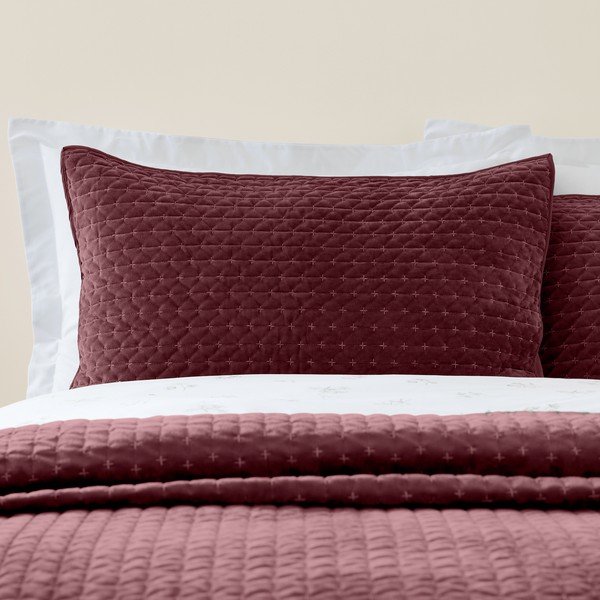 Prevleke za blazino v kompletu 2 ks 50x75 cm Attica Velvet – Bianca-image-1
