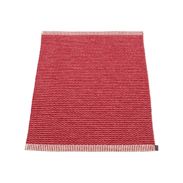 Rdeča notranja in zunanja preproga 60x85 cm Mono Blush – Pappelina