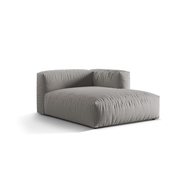 Svetlo siv modul za sedežno garnituro (desni kot) Martina – Micadoni Home-image-1