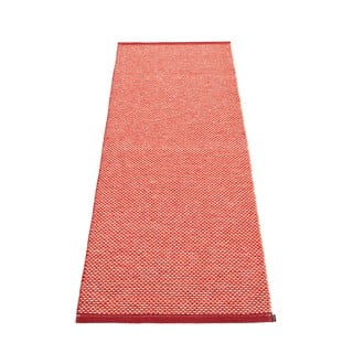 Rdeč zunanji in notranji tekač 70x200 cm Effi Dark Red – Pappelina