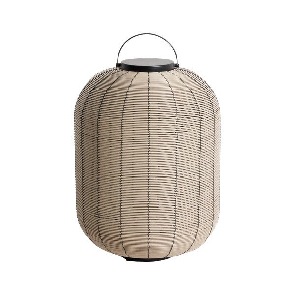 Sivorjava LED lanterna na USB (višina 55 cm) Saranella – Kave Home