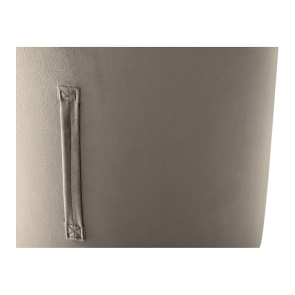 Bež puf Mazzini Sofas Fiore, ⌀ 40 cm-image-3