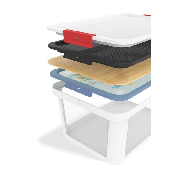 Bela plastična škatla za shranjevanje 55,5x39x26,5 cm Albris – Rotho-image-3