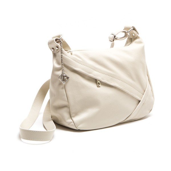 Usnjena torbica Isabella Rhea 2133 Beige-image-3