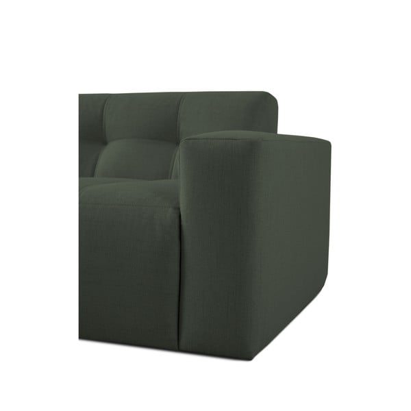 Temno zelena kotna sedežna garnitura (desni kot) Maxel – Scandic-image-4