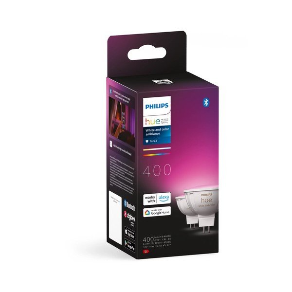 Žarnice GU 5,3, 6 W v kompletu 2 ks White and color ambiance – Philips Hue-image-2