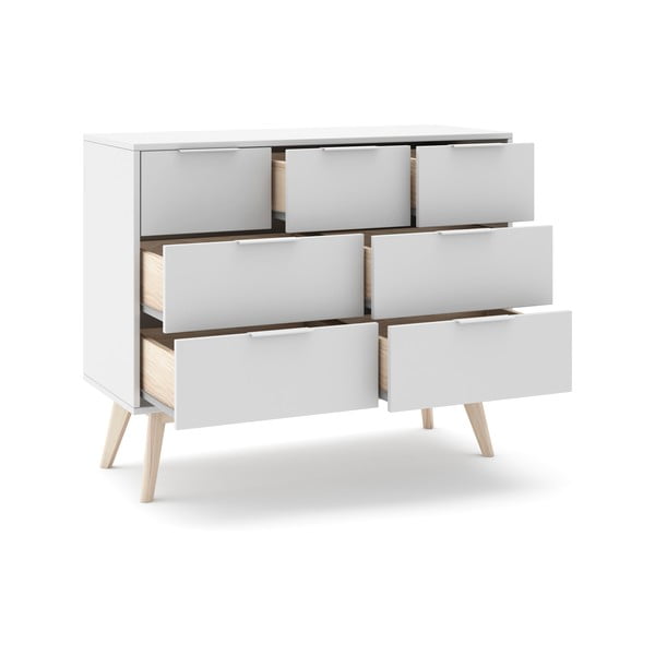 Bela nizka komoda 120x83 cm Campus – Marckeric-image-4