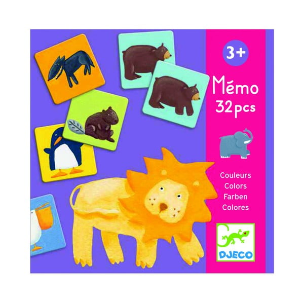 Otroška igra spomina Djeco Animals-image-1