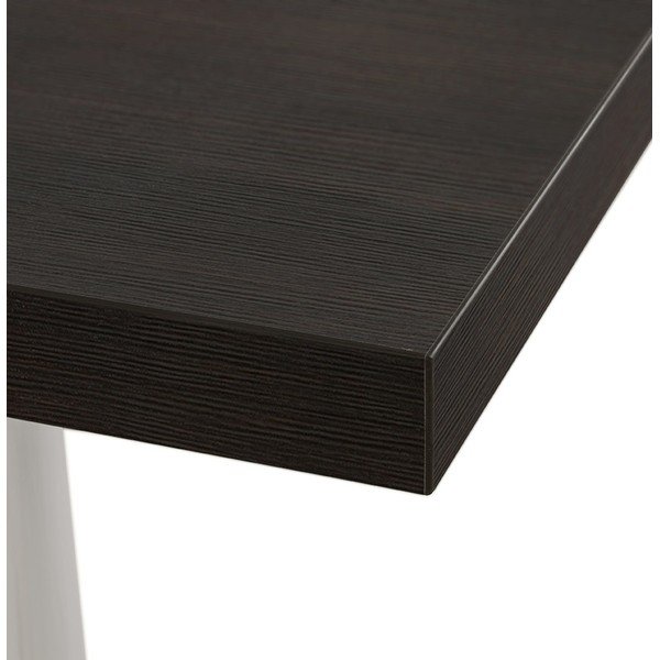 Črna barska miza z belimi nogami Kokoon Tikafe, višina 105 cm-image-1