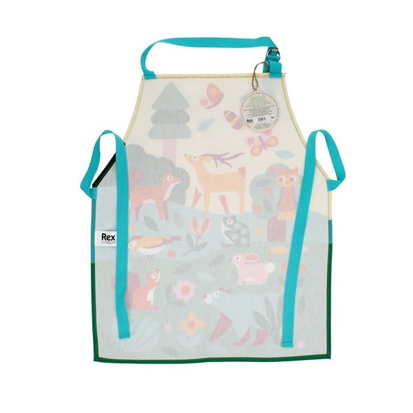 Bombažen otroški predpasnik Woodland – Rex London-image-2