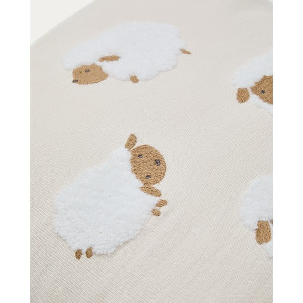 Bombažna otroška prevleka za blazino 45x45 cm Milu – Kave Home-image-2