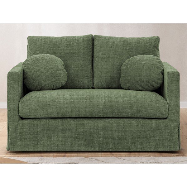 Zelena sedežna garnitura 140 cm Paphos – Ropez-image-1