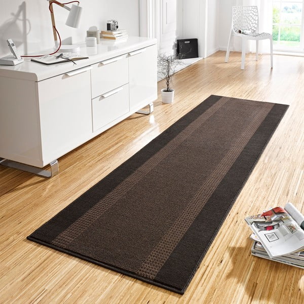 Rjav tekač Hanse Home Basic Glam, 80 x 200 cm-image-1