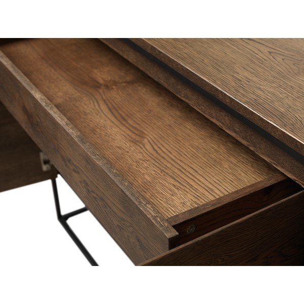 Komoda s hrastovimi detajli Unique Furniture Rivoli-image-4