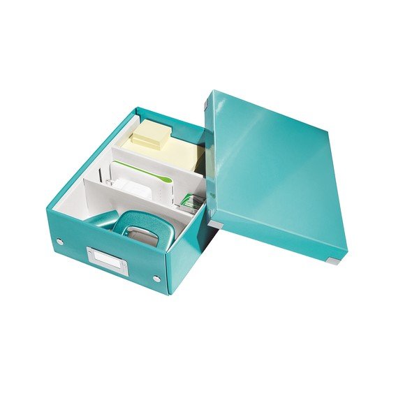 Turkizno modra škatla z organizatorjem Leitz Click&Store, dolžina 28 cm-image-4