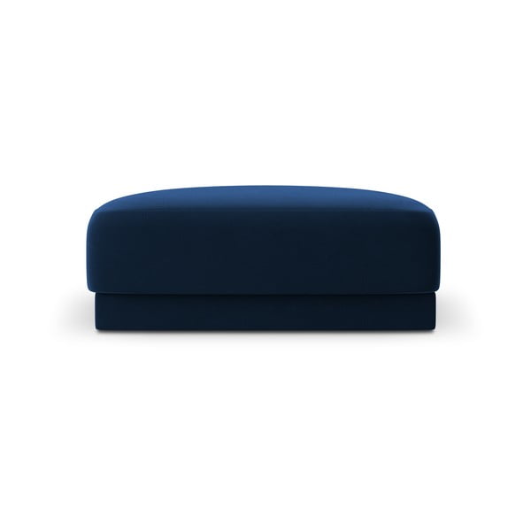 Temno moder žameten tabure Miley  – Micadoni Home-image-3