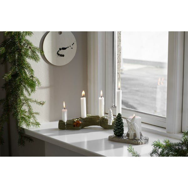 Porcelanski božični svečnik Kähler Design Christmas Tales-image-1