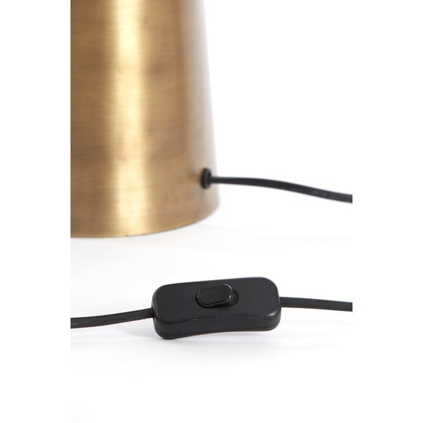 Namizna svetilka v bronasti barvi s kovinskim senčilom (višina 52 cm) Dita – Light & Living-image-2