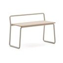 Bež/naraven klop Tinn – Kave Home